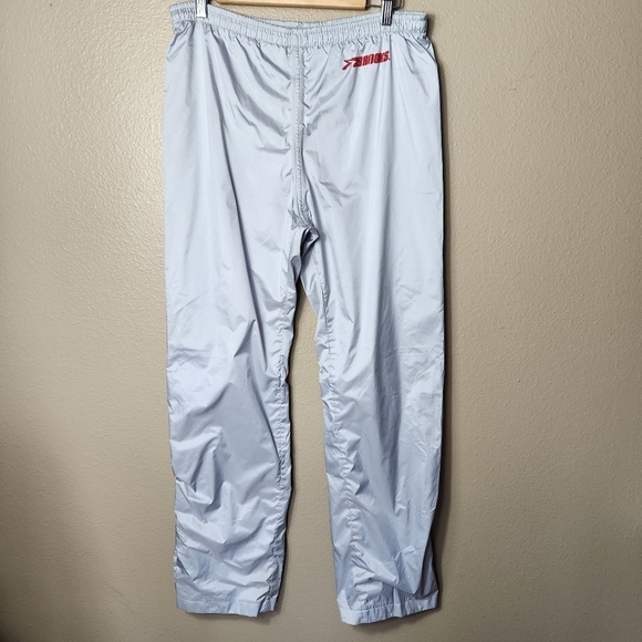 Brooks Womens Elastic Waist Zip Ankle Gray Windbreaker Pants-Size M - Picture 1 of 8